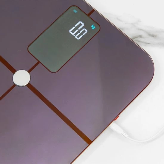 Cecotec Badkamerweegschaal Surface Precision 10400 Smart Healthy Vision Garnet 6 Cecotec Badkamerweegschaal Surface Precision 10400 Smart Healthy Vision Garnet - Afbeelding 4