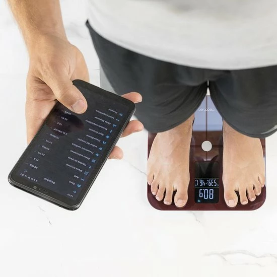 Cecotec Badkamerweegschaal Surface Precision 10400 Smart Healthy Vision Garnet 10 Cecotec Badkamerweegschaal Surface Precision 10400 Smart Healthy Vision Garnet - Afbeelding 8