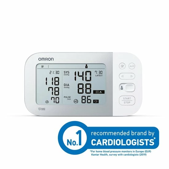 OMRON X7 Smart Bloeddrukmeter Bovenarm - Blood Pressure Monitor - Klinisch Gevalideerd - met Mobiele App - 22 tot 42 cm Manchet OMRON X7 Smart Bloeddrukmeter Bovenarm - Blood Pressure Monitor - Klinisch Gevalideerd - Met Mobiele App - 22 Tot 42 Cm Manchet -Silvergear Shop 550x550 25