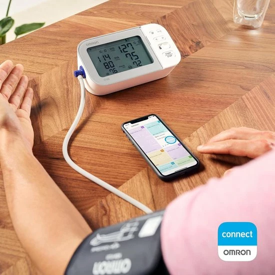 OMRON X7 Smart Bloeddrukmeter Bovenarm - Blood Pressure Monitor - Klinisch Gevalideerd - met Mobiele App - 22 tot 42 cm Manchet OMRON X7 Smart Bloeddrukmeter Bovenarm - Blood Pressure Monitor - Klinisch Gevalideerd - Met Mobiele App - 22 Tot 42 Cm Manchet -Silvergear Shop 550x550 27
