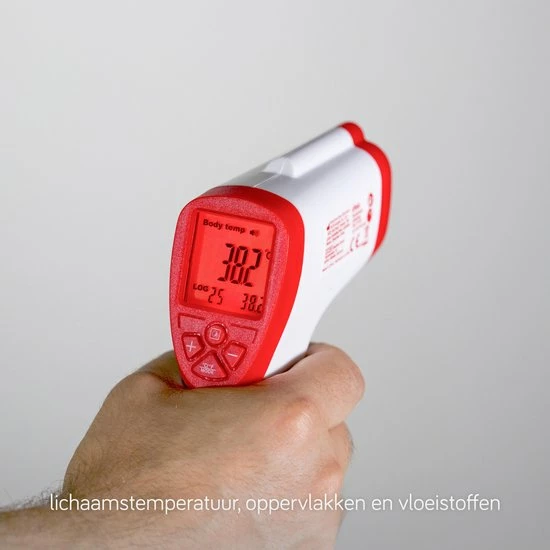 Ufesa Digital Thermometer, contactloze infrarood thermometer ? voorhoofdthermometer, digitale thermometer Ufesa Digital Thermometer, Contactloze Infrarood Thermometer ? Voorhoofdthermometer, Digitale Thermometer -Silvergear Shop 550x550 329