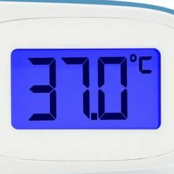 Fysic FT-08 - Thermometer Met Groot Verlicht Display - Koortsalarm - Wit -Silvergear Shop 550x550 342