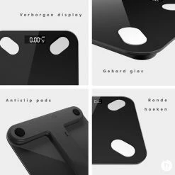 Thuys Lichaamsanalyse Weegschaal - Weegschaal - BMI Meter - Lichaamsanalyse Weegschaal - Digitale Gezondheidsmeter - Slimme Weegschaal Met App - Gezondheid & Innovatie 16 Thuys Lichaamsanalyse Weegschaal - Weegschaal - BMI Meter - Lichaamsanalyse Weegschaal - Digitale Gezondheidsmeter - Slimme Weegschaal Met App - Gezondheid & Innovatie -Silvergear Shop 550x550 348