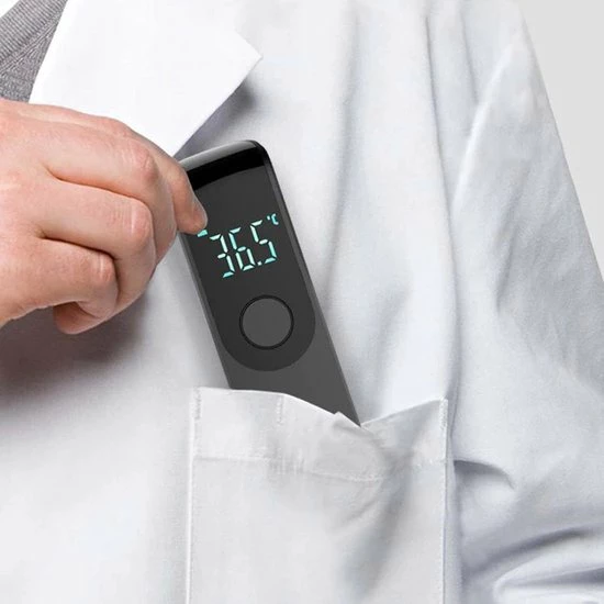 Thermometer| Voorhoofd | Infrarood | Extensso® | Mini | 12 cm Thermometer| Voorhoofd | Infrarood | Extensso® | Mini | 12 Cm -Silvergear Shop 550x550 378