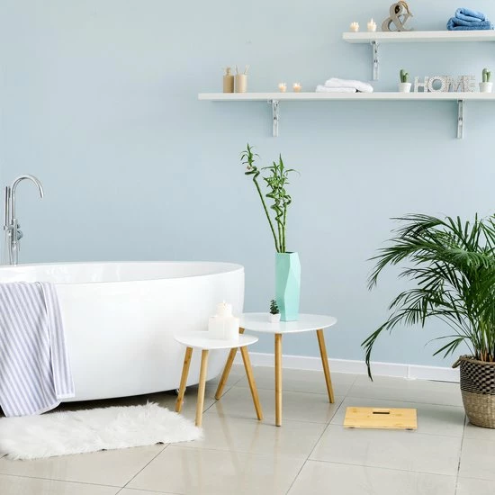 Relaxdays Personenweegschaal Digitaal - Tot 180 Kg - Smalle Bamboe Weegschaal - 100 Gram 11 Relaxdays Personenweegschaal Digitaal - Tot 180 Kg - Smalle Bamboe Weegschaal - 100 Gram - Afbeelding 9