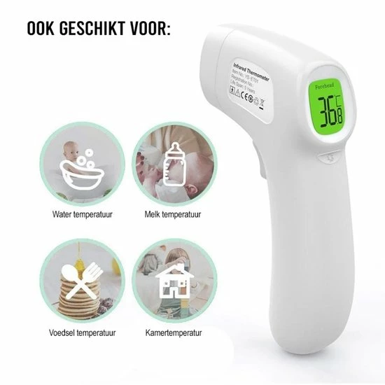 Setho Professionele Infrarood Thermometer Met Hoge Nauwkeurigheid ? Temperatuur Meter - Medisch ? Koorts - Voorhoofd/Lichaam/Oor ? Baby/Kinderen/Volwassenen ? Contactloos ? Digitaal ? Laser 10 Setho Professionele Infrarood Thermometer Met Hoge Nauwkeurigheid ? Temperatuur Meter - Medisch ? Koorts - Voorhoofd/Lichaam/Oor ? Baby/Kinderen/Volwassenen ? Contactloos ? Digitaal ? Laser - Afbeelding 8