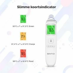 Bintoi? XE200 - Thermometer - Temperatuurmeter - Koortsthermometer -Silvergear Shop 550x550 58