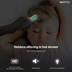 Bintoi? XE200 - Thermometer - Temperatuurmeter - Koortsthermometer -Silvergear Shop 550x550 61