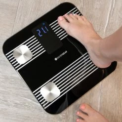 Silvergear Premium Slimme Weegschaal Met Hartslagmeter – 17x Lichaamsanalyse Metingen - Gratis App - Wit 21 Silvergear Premium Slimme Weegschaal Met Hartslagmeter – 17x Lichaamsanalyse Metingen - Gratis App - Wit -Silvergear Shop 550x550 7