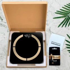 New Goods Company - Slimme Weegschaal Met App - 12x Lichaamsanalyse O.a. Gewicht - Vetpercentage - BMI 7 New Goods Company - Slimme Weegschaal Met App - 12x Lichaamsanalyse O.a. Gewicht - Vetpercentage - BMI -Silvergear Shop 550x550 79