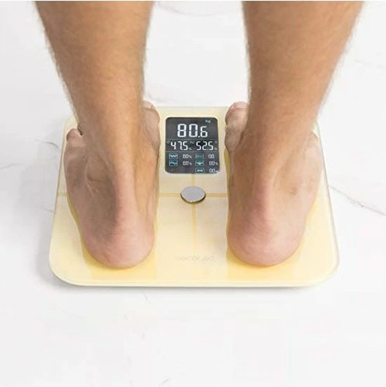 Cecotec Badkamerweegschaal Surface Precision 10400 Smart Healthy Vision Yellow 15 Cecotec Badkamerweegschaal Surface Precision 10400 Smart Healthy Vision Yellow - Afbeelding 13