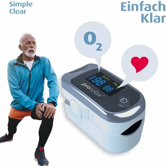 Korona Prorelax 12021 - Saturatiemeter/Pulseoximeter – Hartslagmeter 9 Korona Prorelax 12021 - Saturatiemeter/Pulseoximeter – Hartslagmeter - Afbeelding 7