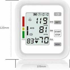 Ariko Bovenarm Bloeddrukmeter | Met Stem | Inclusief Handige Opbergtas 27 Ariko Bovenarm Bloeddrukmeter | Met Stem | Inclusief Handige Opbergtas -Silvergear Shop 550x552 4