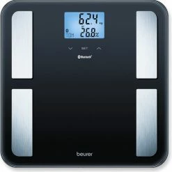 Beurer BF850 - Personenweegschaal Lichaamsanalyse - Bluetooth - 180kg - Zwart 14 Beurer BF850 - Personenweegschaal Lichaamsanalyse - Bluetooth - 180kg - Zwart -Silvergear Shop 550x553 6
