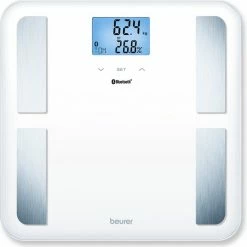 Beurer BF850 - Personenweegschaal Lichaamsanalyse - Bluetooth - 180kg - Wit 13 Beurer BF850 - Personenweegschaal Lichaamsanalyse - Bluetooth - 180kg - Wit -Silvergear Shop 550x553 7