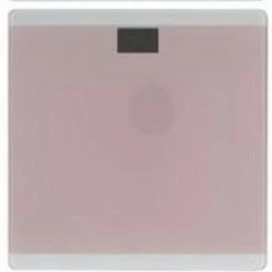 Merkloos Roze Digitale Personenweegschaal Van Glas - Personenweegschalen/weegschalen