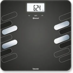 Beurer BF600 - Personenweegschaal Lichaamsanalyse - Bluetooth - 180kg - Zwart 19 Beurer BF600 - Personenweegschaal Lichaamsanalyse - Bluetooth - 180kg - Zwart -Silvergear Shop 550x554 7