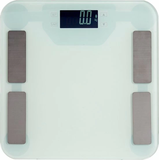 Berilo Digitale Personenweegschaal Wit Metaal 3 Berilo Digitale Personenweegschaal Wit Metaal
