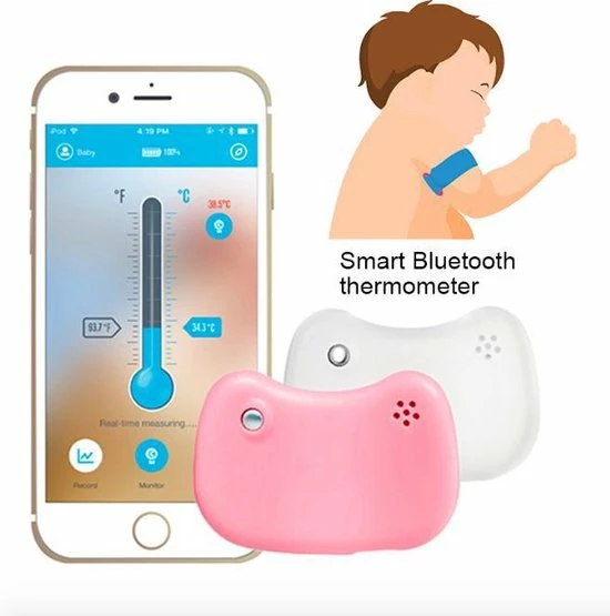 By Vicky - Thermometer voor baby - Roze By Vicky - Thermometer Voor Baby - Roze -Silvergear Shop 550x555 2