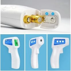 Cofoe Lichaamsthermometer - Lichaamsthermometer Volwassenen, Kinderen En Baby's - Thermometer Voorhoofd - Koortsthermometer - Infrarood Thermometer - Contactloos - 3 Kleuren LCD Display - Digitaal Thermometers - Koorts Meten ? Wit -Silvergear Shop 550x555 6