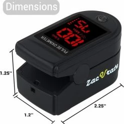 Zacurate Pro Series Black 500DL Saturatie- En Hartslagmeter - Geschikt Voor De Luchtvaart 10 Zacurate Pro Series Black 500DL Saturatie- En Hartslagmeter - Geschikt Voor De Luchtvaart -Silvergear Shop 550x556 1