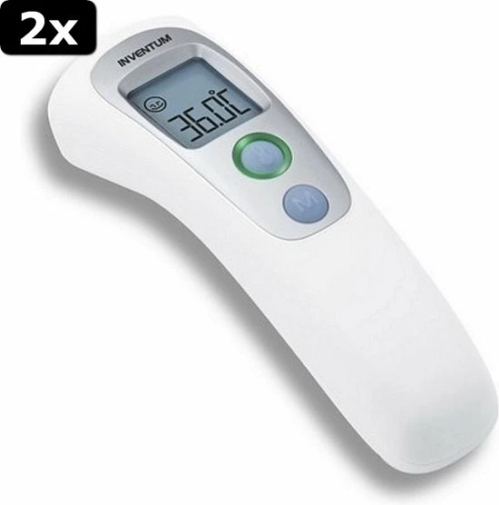 2x Inventum TMC609 Infrarood Thermometer 3 2x Inventum TMC609 Infrarood Thermometer