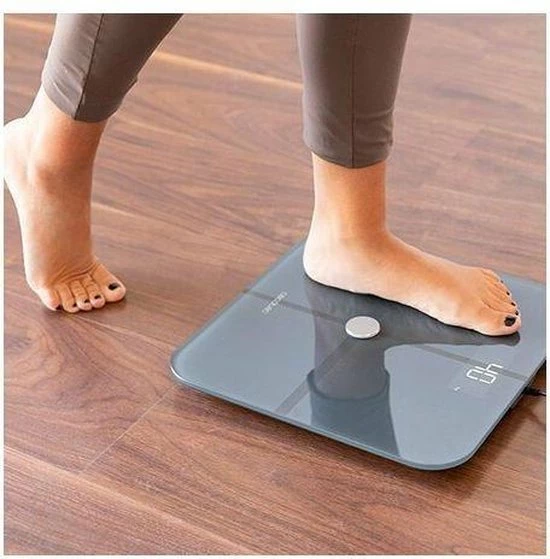Cecotec Badkamerweegschaal Surface Precision 10600 Smart Healthy Pro Dark Grey 7 Cecotec Badkamerweegschaal Surface Precision 10600 Smart Healthy Pro Dark Grey - Afbeelding 5