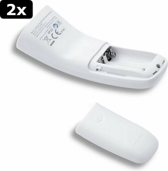2x Inventum TMC609 Infrarood Thermometer 5 2x Inventum TMC609 Infrarood Thermometer - Afbeelding 3