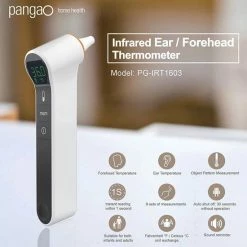 Digitale Thermometer Van Pangao - Infrarood Functie, Voorhoofd En Oor -Silvergear Shop 550x561 1