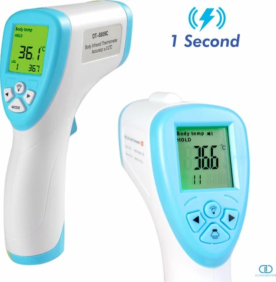 ClinicDoctor - Infrarood Thermometer ClinicDoctor - Infrarood Thermometer -Silvergear Shop 550x562 22