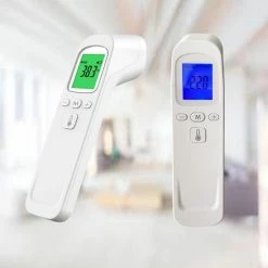 BREND Wueps Infrarood Digitale Thermometer Met LCD Display - Geschikt Voor Alle Leeftijden - Met Geheugen -Silvergear Shop 550x566 1