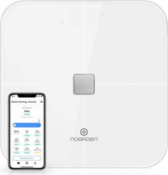 NOERDEN SENSORI - Elektronsiche Weegschaal - Wit 6 NOERDEN SENSORI - Elektronsiche Weegschaal - Wit - Afbeelding 4