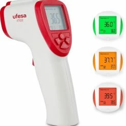 Ufesa Digital Thermometer, Contactloze Infrarood Thermometer ? Voorhoofdthermometer, Digitale Thermometer 8 Ufesa Digital Thermometer, Contactloze Infrarood Thermometer ? Voorhoofdthermometer, Digitale Thermometer -Silvergear Shop 550x572 1