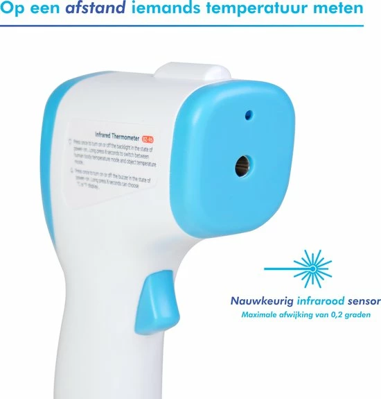 ClinicDoctor - Infrarood Thermometer ClinicDoctor - Infrarood Thermometer -Silvergear Shop 550x575 1