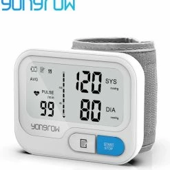 Yonrow Bloeddrukmeter ? Digitale Oximeter - Digitale Poles Bloeddrukmeter - Digitale Hartslagmeter - Hartslagmeter - AAA-batterij Bloeddrukmeter (niet Inbegrepen)