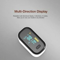 SaturatiePlus Zuurstofmeter Vinger - Pulseoximeter - OLED Display - Hartslagmeter - Saturatiemeter - Oximeter - Wit 13 SaturatiePlus Zuurstofmeter Vinger - Pulseoximeter - OLED Display - Hartslagmeter - Saturatiemeter - Oximeter - Wit -Silvergear Shop 550x578 2