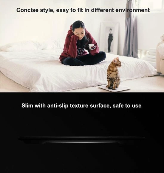 Xiaomi Mi Smart 2 Digitale Weegschaal / Weegschaal Met Bluetooth / Gratis App IOS & Android 7 Xiaomi Mi Smart 2 Digitale Weegschaal / Weegschaal Met Bluetooth / Gratis App IOS & Android - Afbeelding 5