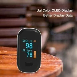 SaturatiePlus Zuurstofmeter Vinger - Pulseoximeter - OLED Display - Hartslagmeter - Saturatiemeter - Oximeter - Wit 12 SaturatiePlus Zuurstofmeter Vinger - Pulseoximeter - OLED Display - Hartslagmeter - Saturatiemeter - Oximeter - Wit -Silvergear Shop 550x582 2