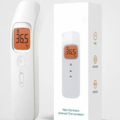 Grand Electronics Infrarood Non Contact Thermometer Meet Temperatuur Op Afstand. LCD Scherm.