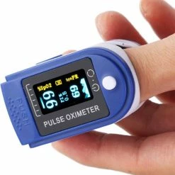 Igoods Vingerpulsoximeter Hartslag En Zuurstof Meter -Silvergear Shop 550x582 3