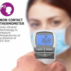 Salter - Infrarood Voorhoofdthermometer 9 Salter - Infrarood Voorhoofdthermometer -Silvergear Shop 550x583 1