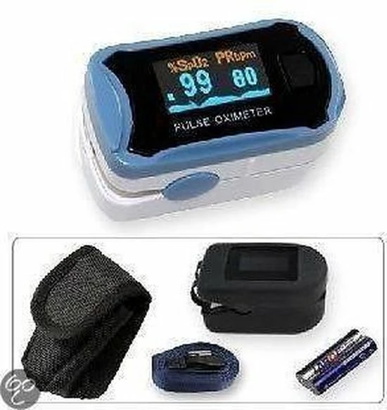 Premis Fingerpulse Oximeter MD300C-29 (Blauw) 3 Premis Fingerpulse Oximeter MD300C-29 (Blauw)