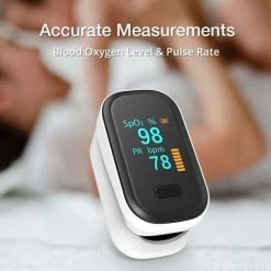 SaturatiePlus Zuurstofmeter Vinger - Pulseoximeter - OLED Display - Hartslagmeter - Saturatiemeter - Oximeter - Wit 10 SaturatiePlus Zuurstofmeter Vinger - Pulseoximeter - OLED Display - Hartslagmeter - Saturatiemeter - Oximeter - Wit -Silvergear Shop 550x584 1