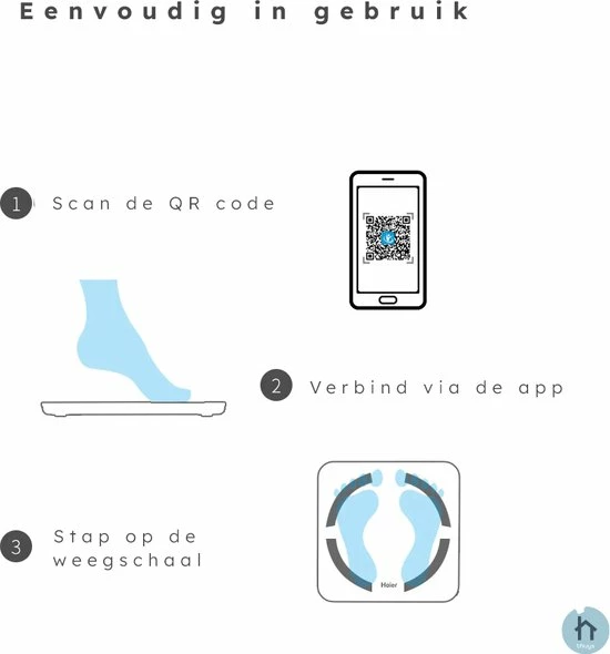 Thuys Lichaamsanalyse Weegschaal - Weegschaal - BMI Meter - Lichaamsanalyse Weegschaal - Digitale Gezondheidsmeter - Slimme Weegschaal Met App - Gezondheid & Innovatie 13 Thuys Lichaamsanalyse Weegschaal - Weegschaal - BMI Meter - Lichaamsanalyse Weegschaal - Digitale Gezondheidsmeter - Slimme Weegschaal Met App - Gezondheid & Innovatie - Afbeelding 11