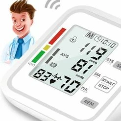 Ariko Bovenarm Bloeddrukmeter | Met Stem | Inclusief Handige Opbergtas 25 Ariko Bovenarm Bloeddrukmeter | Met Stem | Inclusief Handige Opbergtas -Silvergear Shop 550x594 3