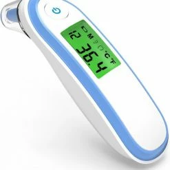 Interesting Living Oorthermometer - Digitaal - Nauwkeurig - Ook Voor Kinderen En Baby?s - Voorhoofd Thermometer - Multifunctioneel - Temperatuurmeter