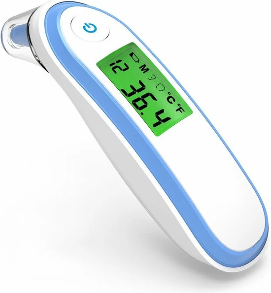 Interesting Living Oorthermometer - Digitaal - Nauwkeurig - Ook Voor Kinderen En Baby?s - Voorhoofd Thermometer - Multifunctioneel - Temperatuurmeter 3 Interesting Living Oorthermometer - Digitaal - Nauwkeurig - Ook Voor Kinderen En Baby?s - Voorhoofd Thermometer - Multifunctioneel - Temperatuurmeter
