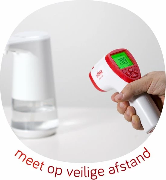 Ufesa Digital Thermometer, contactloze infrarood thermometer ? voorhoofdthermometer, digitale thermometer Ufesa Digital Thermometer, Contactloze Infrarood Thermometer ? Voorhoofdthermometer, Digitale Thermometer -Silvergear Shop 550x598 2