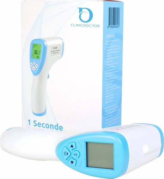 ClinicDoctor - Infrarood Thermometer ClinicDoctor - Infrarood Thermometer -Silvergear Shop 550x599 1
