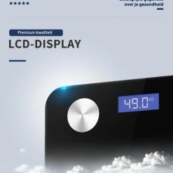Exclusive By TW Slimme Weegschaal Met Lichaamsanalyse - Personenweegschaal - Bluetooth - Zwart 13 Exclusive By TW Slimme Weegschaal Met Lichaamsanalyse - Personenweegschaal - Bluetooth - Zwart -Silvergear Shop 550x601